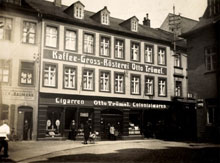 Die Kaffeegrorsterei von Otto Trmel, Emil Trmel's Sohn, in Glauchau