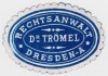 Siegelmarke Dr. Tr%C3%B6mel Dresden blau wei%C3%9F.jpg
